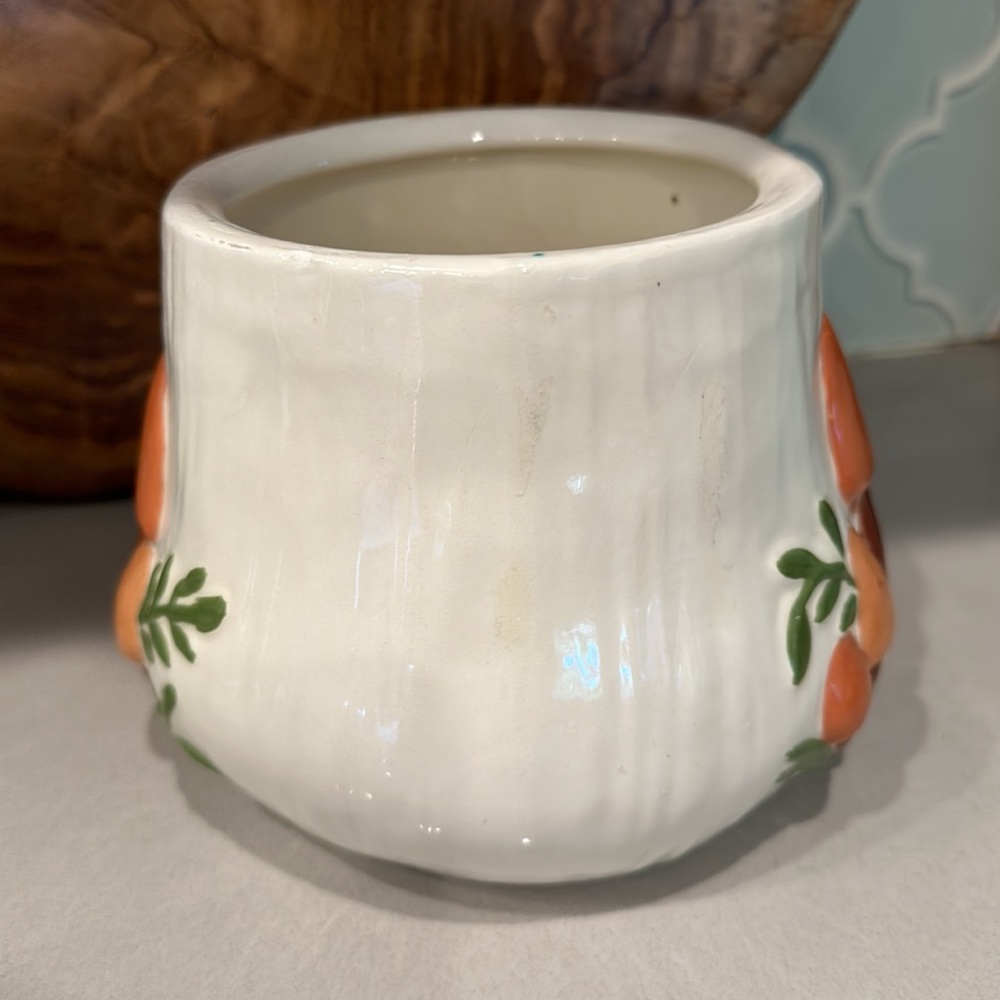 Mushroom small canister cookie jar vintage Arnel’s decor kitchen cottagecore - Picture 10 of 14